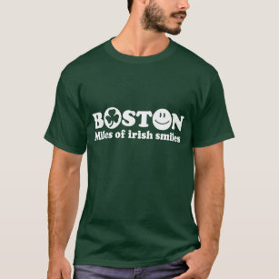 boston miles van ierse glimlach t-shirt