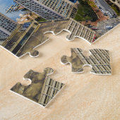 Boston Modern Buildings Jigzaag Puzzle Legpuzzel (Zijkant)