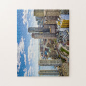 Boston Modern Buildings Jigzaag Puzzle Legpuzzel (Verticaal)