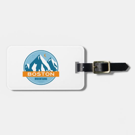 Boston Mountains Arkansas Bagagelabel (Voorkant horizontaal)