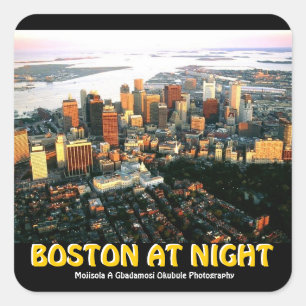 Boston @ Nite Sticker Door Mojisola A Gbadamosi Ok