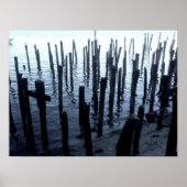 Boston North End Waterfront Pier Poster (Voorkant)