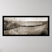 Boston & NY Baseball Foto 1904 Poster (Voorkant)