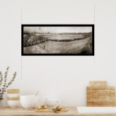 Boston & NY Baseball Foto 1904 Poster (Keuken)