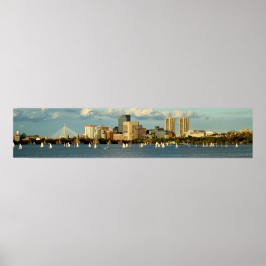 Boston Panorama Poster (Voorkant)