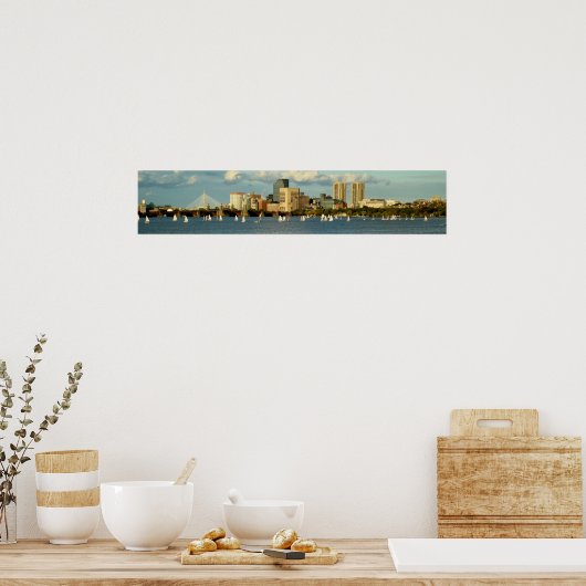 Boston Panorama Poster (Keuken)