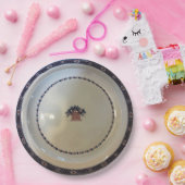 Boston Pattern Etruria Wedgwood c1900 Papieren Bordje (Feest)