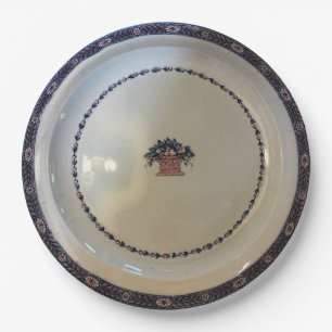 Boston Pattern Etruria Wedgwood c1900 Papieren Bordje