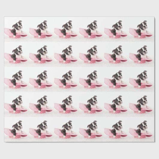 Boston Pet Cadeaupapier (Vlak)