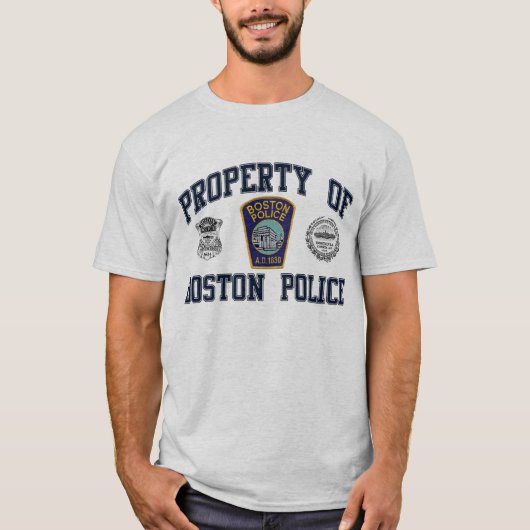 Boston Police T-shirt (Voorkant)