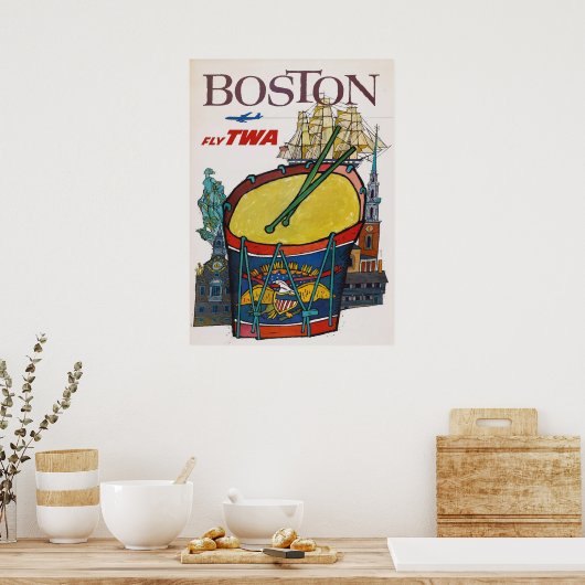 BOSTON POSTER (Keuken)