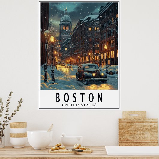 Boston Poster (Keuken)
