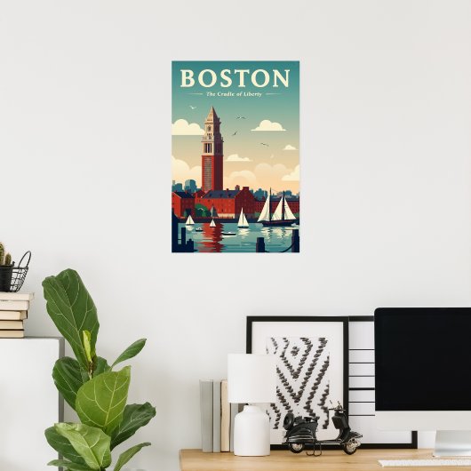  Boston Poster (Thuiskantoor)