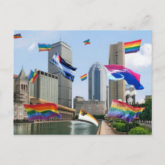 Boston Pride Briefkaart