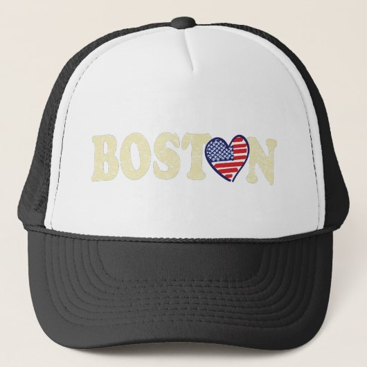 Boston Pride in Amerika Trucker Pet (Voorkant)