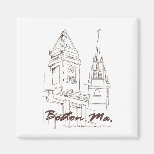 Boston Profielen Magnet (Voorkant)