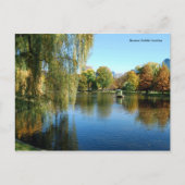 Boston Public Garden Briefkaart (Voorkant)