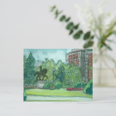 Boston Public Garden Briefkaart (Staand voorkant)