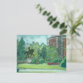 Boston Public Garden Briefkaart (Staand voorkant)