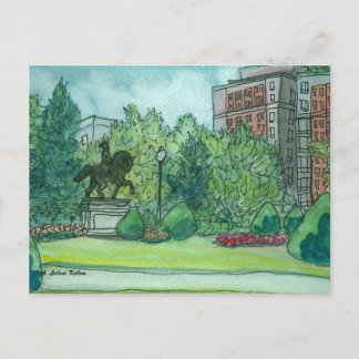 Boston Public Garden Briefkaart