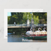Boston Public Garden Briefkaart (Voorkant / Achterkant)
