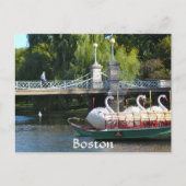 Boston Public Garden Briefkaart (Voorkant)
