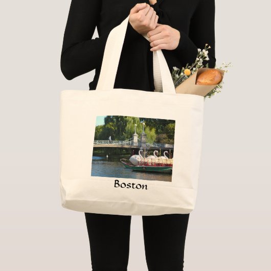 Boston Public Garden Canvas tas (Voorkant (product))