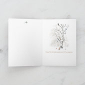 Boston Public Garden: Holiday Yuletide Feestdagen Kaart (Binnen)