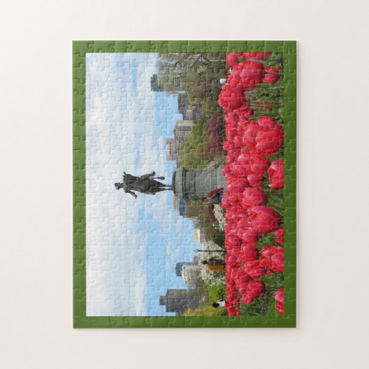 Boston Public Garden Legpuzzel (Verticaal)