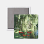 Boston Public Garden Magnet (Voorkant / Achterkant)