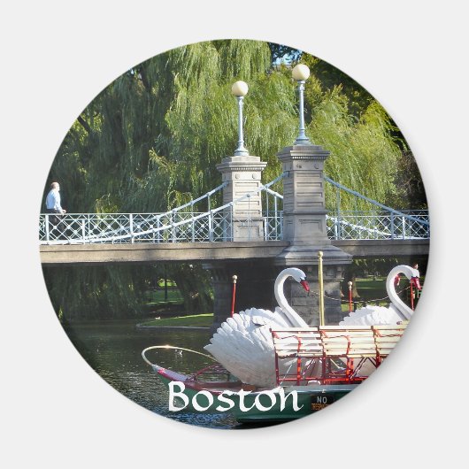 Boston Public Garden Magnet (Voorkant)
