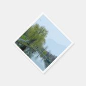 Boston Public Garden Massachusetts Painting Servet (Hoek)