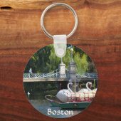 Boston Public Garden Sleutelhanger (Voorkant)