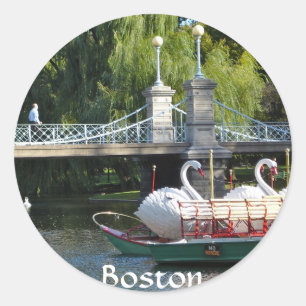 Boston Public Garden Sticker