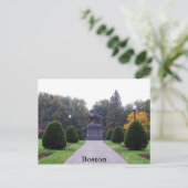 Boston Public Gardens Briefkaart (Staand voorkant)