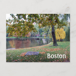 Boston Public Gardens Briefkaart