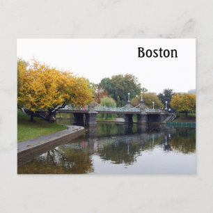 Boston Public Gardens Briefkaart