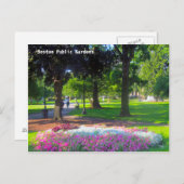 Boston Public Gardens Briefkaarten (Voorkant / Achterkant)