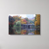 Boston Public Gardens Canvas Afdruk (Voorkant)