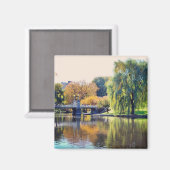 Boston Public Gardens Magnet (Voorkant / Achterkant)