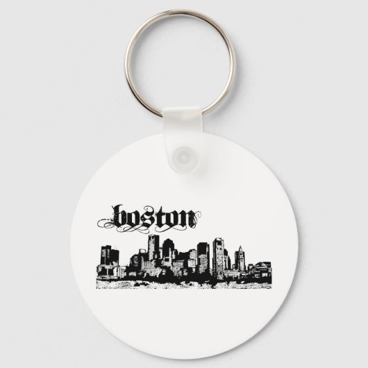 Boston Put on your city Sleutelhanger (Voorkant)