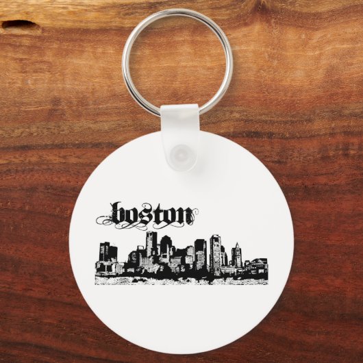 Boston Put on your city Sleutelhanger (Voorkant)