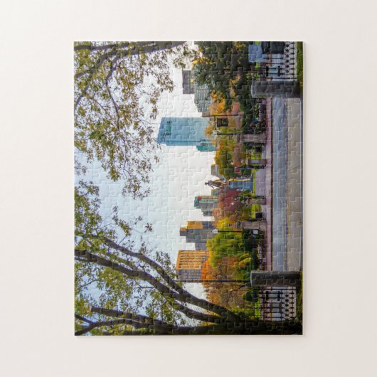 Boston Puzzle - Boston Public Garden Legpuzzel (Verticaal)