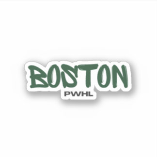 Boston PWHL Hockey voor vrouwen Sticker