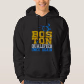 Boston Qualified Once Again Annual Running Trainin Hoodie (Voorkant)