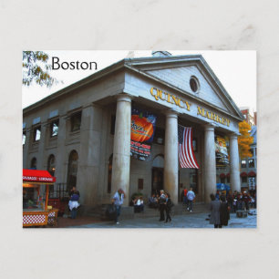 Boston Quincy Market Briefkaart
