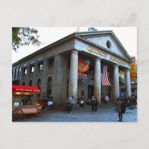 Boston Quincy Market Briefkaart