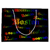 Boston Rainbow Fonts Groot Cadeauzakje (Achterkant)