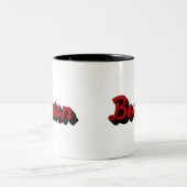 Boston Red en Black Tweekleurige Koffiemok (Center)