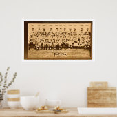 Boston Red Sox Baseball 1913 Poster (Keuken)